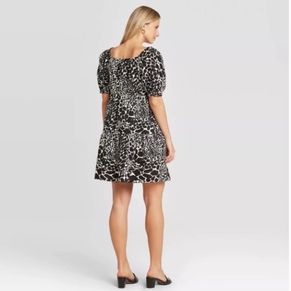 Who What Wear Animal Print Mini Dress Size M - Picture 2 of 3